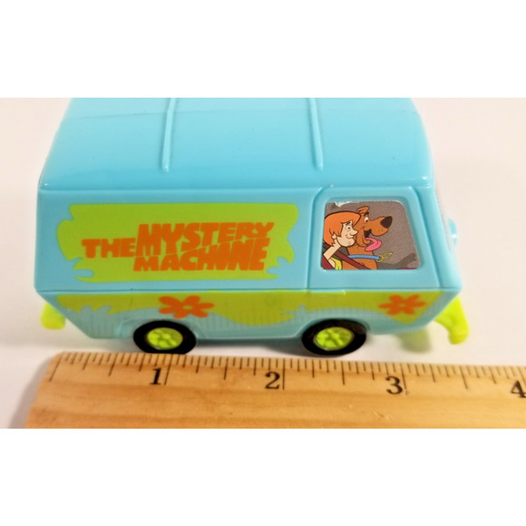 Scooby Doo The Mystery Machine Van 2001 Hanna-Barbera Pull Back Toy - Picture 3 of 8